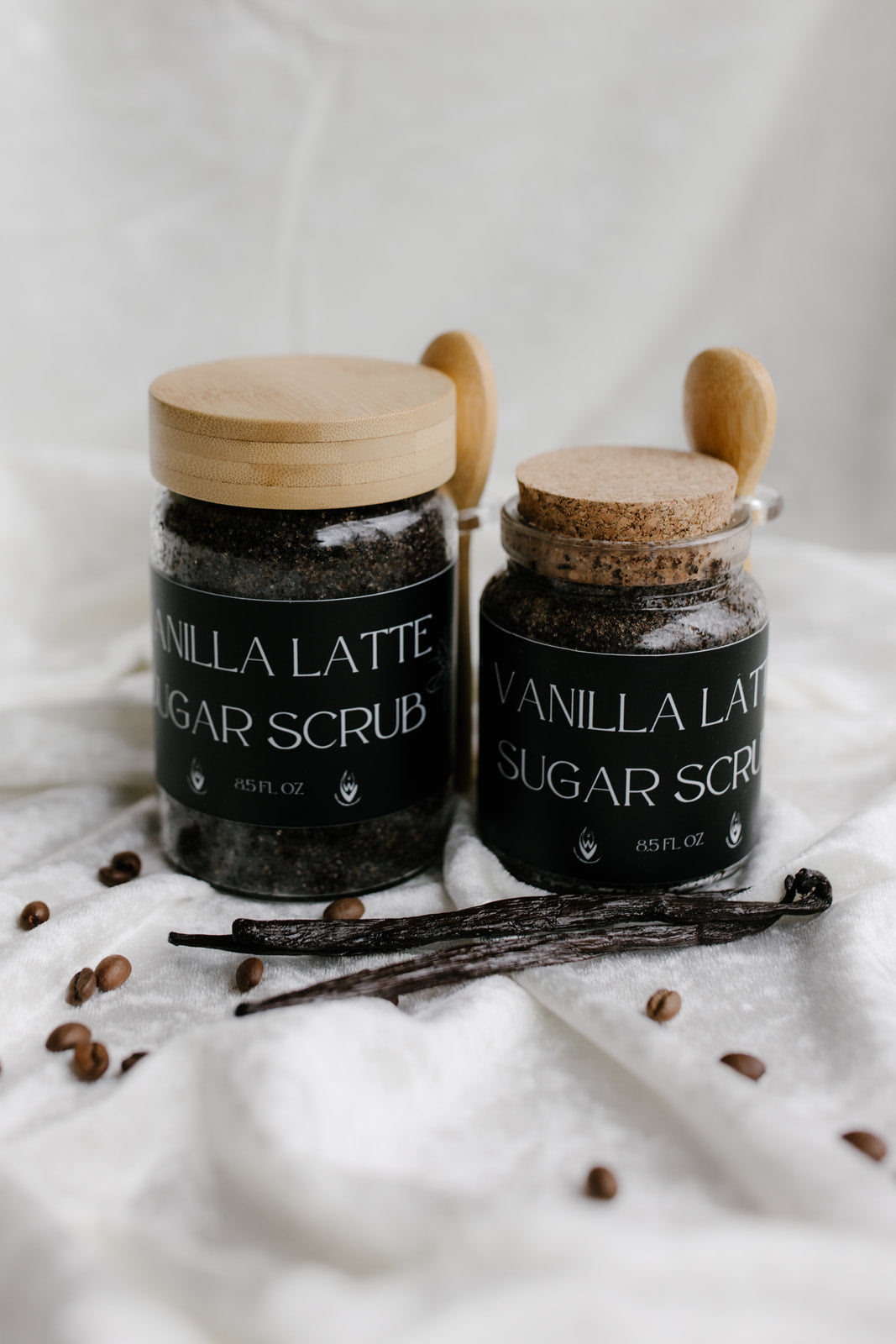 Vanilla Latte Sugar Scrub, 16 oz-n/a-Haxberry-My Store