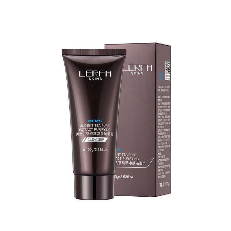 Men's skin care products-Men's T-Shirt | GILDAN 5000-Haxberry-Product specifications:Ancient Tea Cleanser 100g-Haxberry