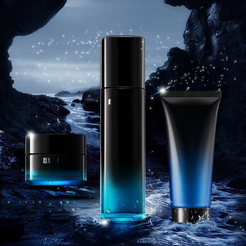 Men's skin care products-Men's T-Shirt | GILDAN 5000-Haxberry-Product specifications:Water Replenishment 3pcs-Haxberry