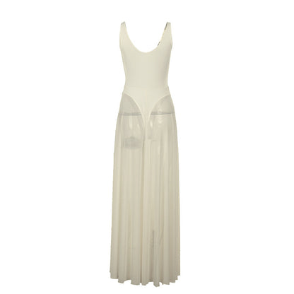 Womens Dress-Drees-Haxberry-Color:Yellow-Size:L-Haxberry