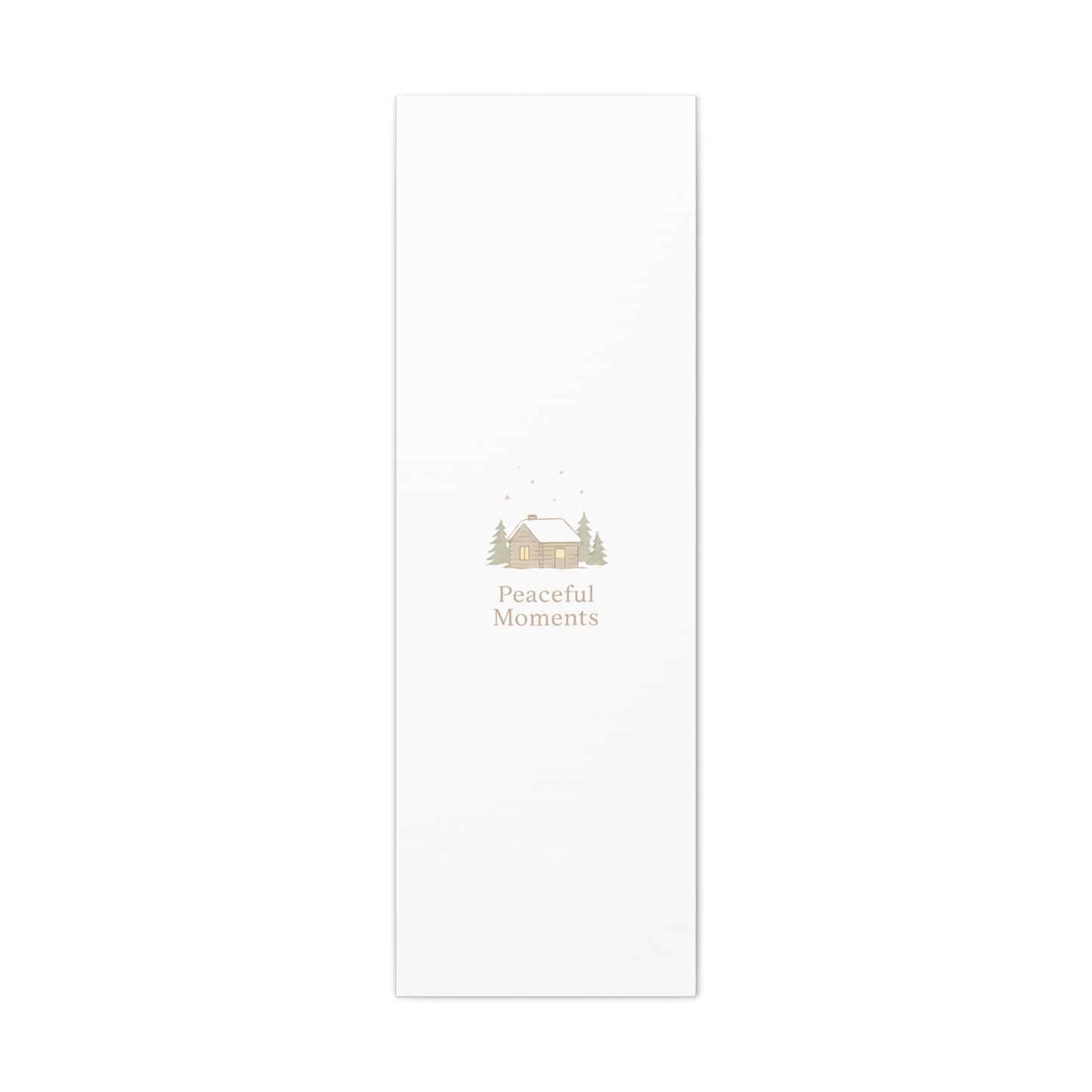 Peaceful Moments Cabin Canvas-Canvas-Haxberry-Printify