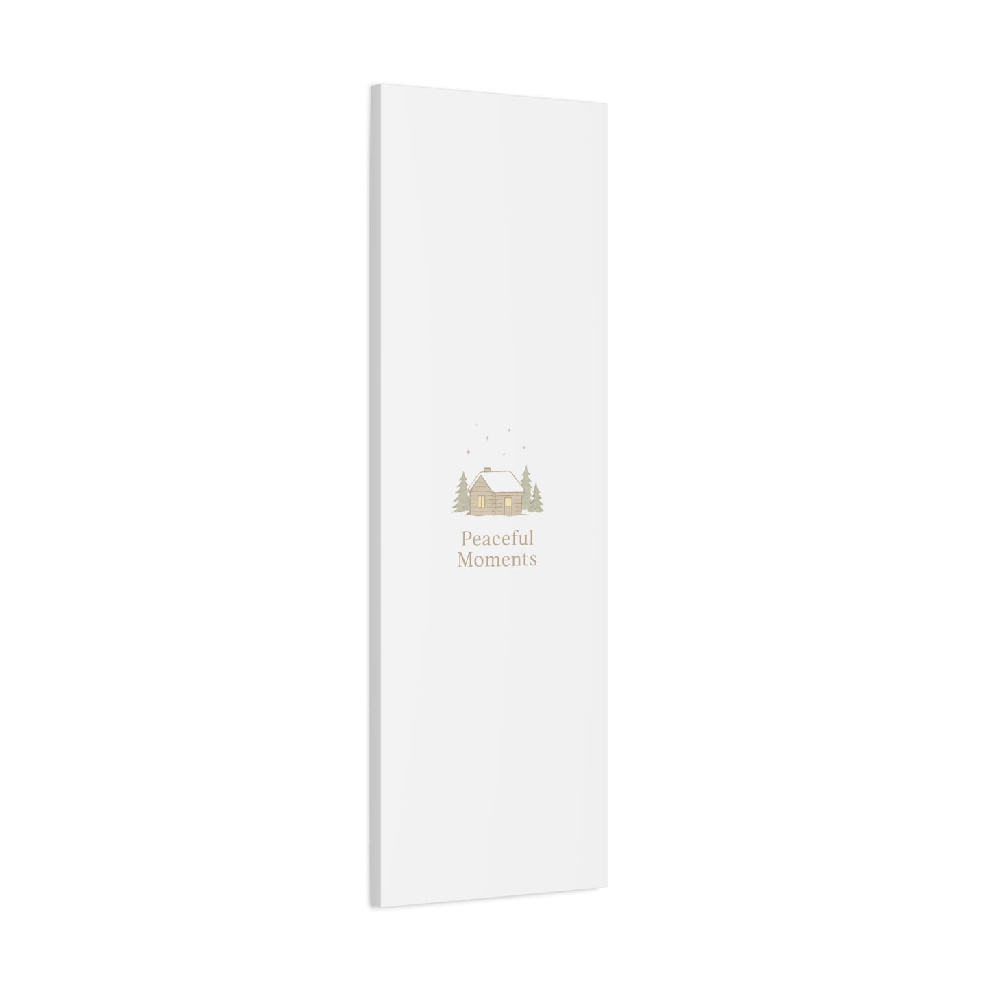Peaceful Moments Cabin Canvas-Canvas-Haxberry-Printify