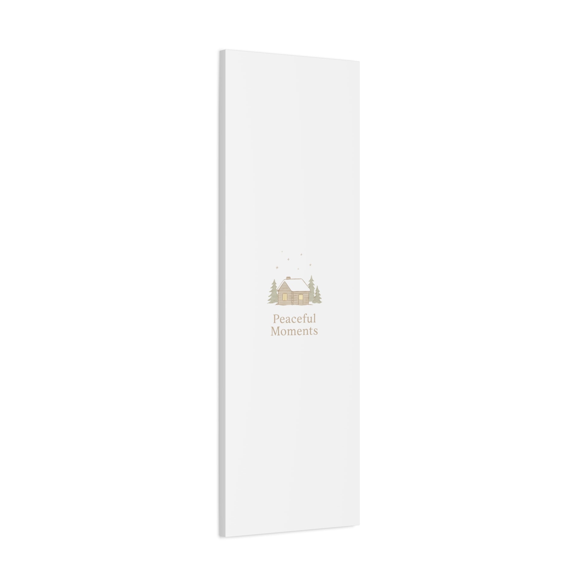 Peaceful Moments Cabin Canvas-Canvas-Haxberry-Printify