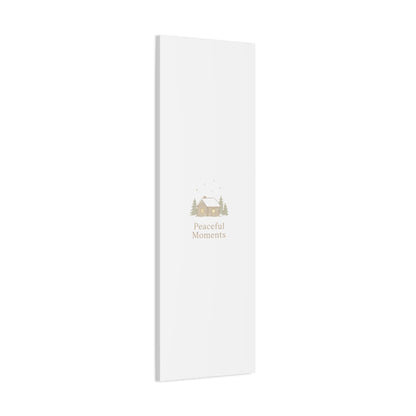 Peaceful Moments Cabin Canvas-Canvas-Haxberry-Printify