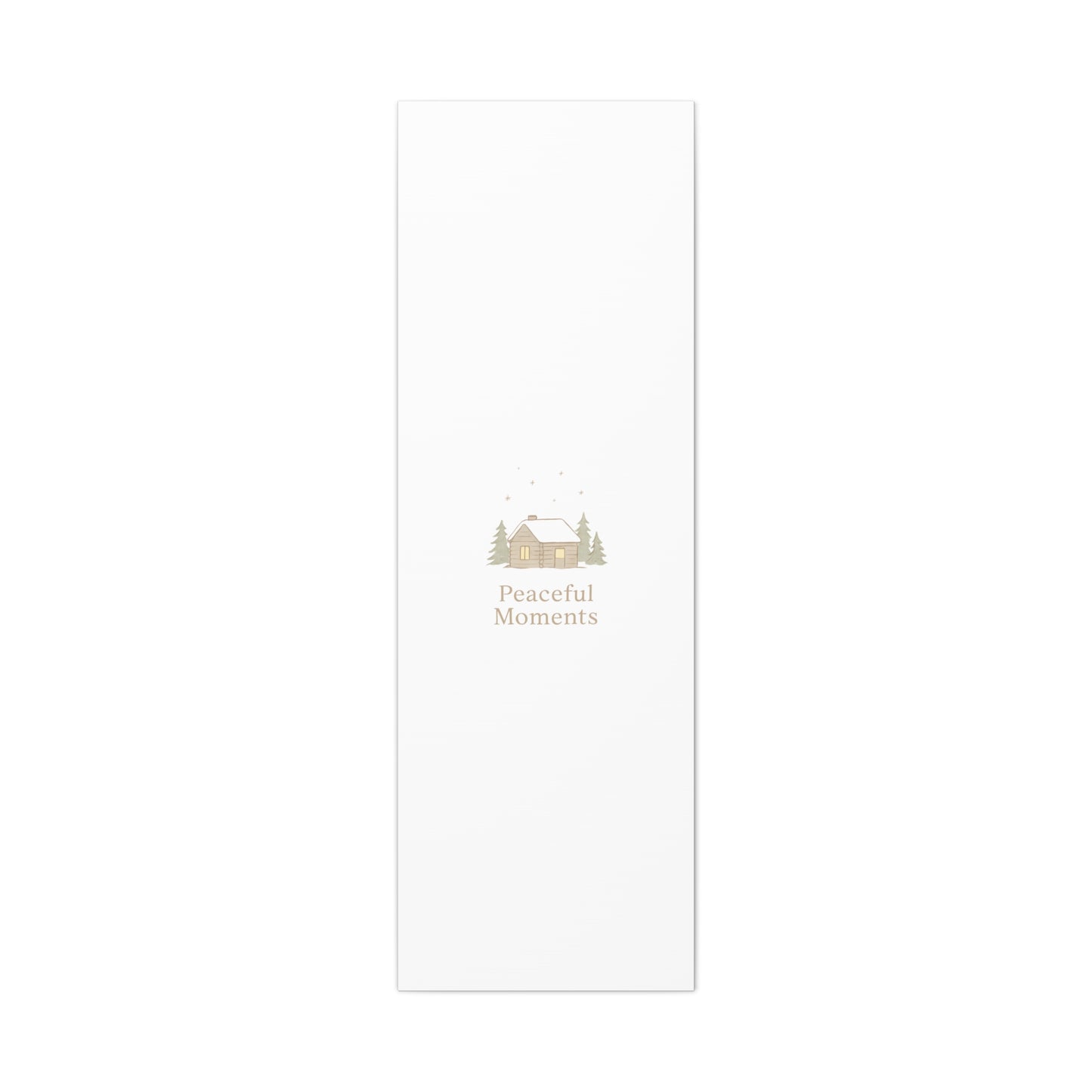 Peaceful Moments Cabin Canvas-Canvas-Haxberry-Printify