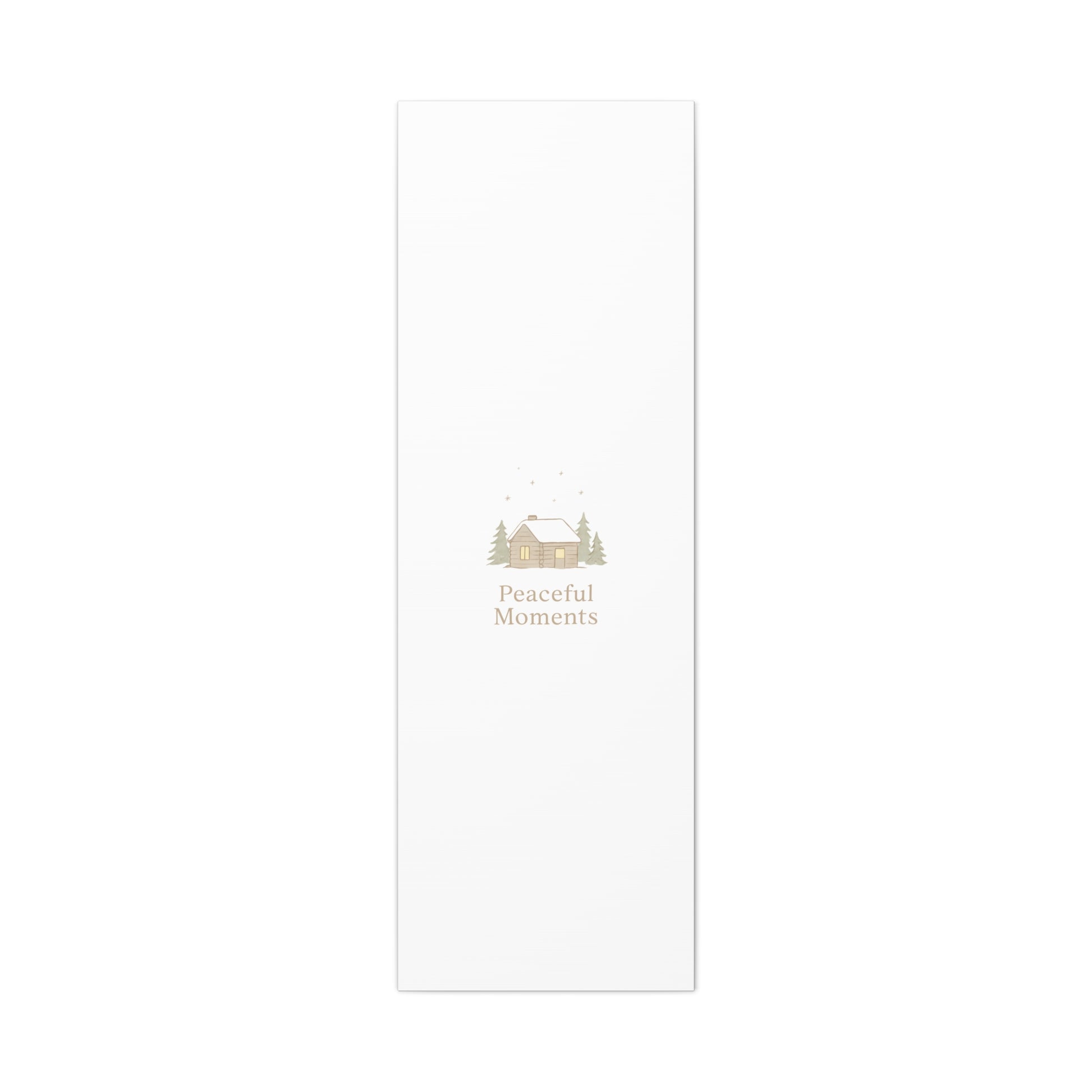 Peaceful Moments Cabin Canvas-Canvas-Haxberry-Printify