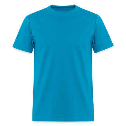 Men's T-Shirt | GILDAN 5000-Men's T-Shirt | GILDAN 5000-Haxberry-Color:turquoise-Size:XL-Spreadconnect