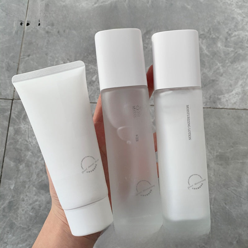 Camellia Yeast Skincare Set (Toner, Emulsion, Cream, Cleanser)-Others-Haxberry-Haxberry