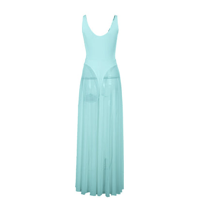 Womens Dress-Drees-Haxberry-Color:Green-Size:XS-Haxberry