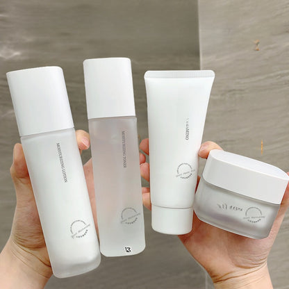 Camellia Yeast Skincare Set (Toner, Emulsion, Cream, Cleanser)-Others-Haxberry-Haxberry