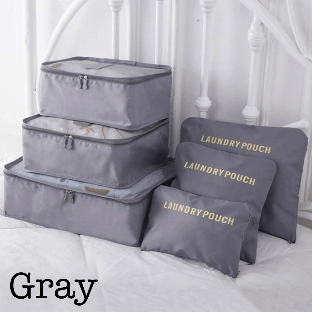6 Piece Travel Organizer-Travel-Haxberry-Threaded Pear