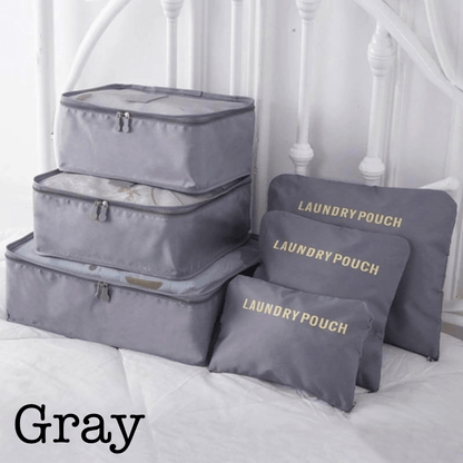 6 Piece Travel Organizer-Travel-Haxberry-Threaded Pear