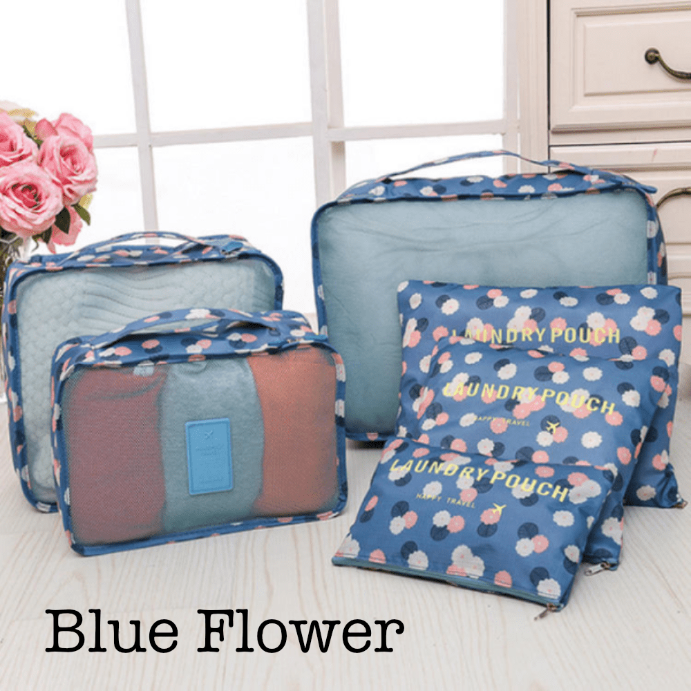 6 Piece Travel Organizer-Travel-Haxberry-Threaded Pear