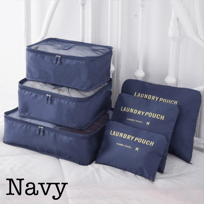 6 Piece Travel Organizer-Travel-Haxberry-Threaded Pear