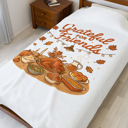 Velveteen Plush Blanket-All Over Prints-Haxberry-Printify