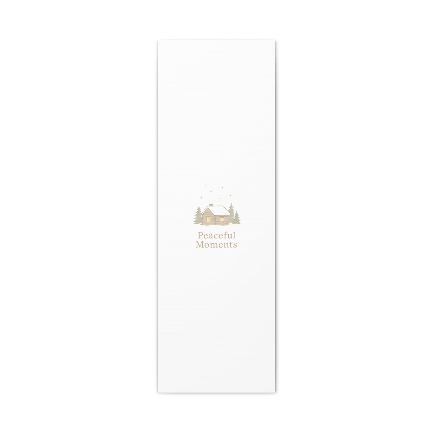 Peaceful Moments Cabin Canvas-Canvas-Haxberry-Printify