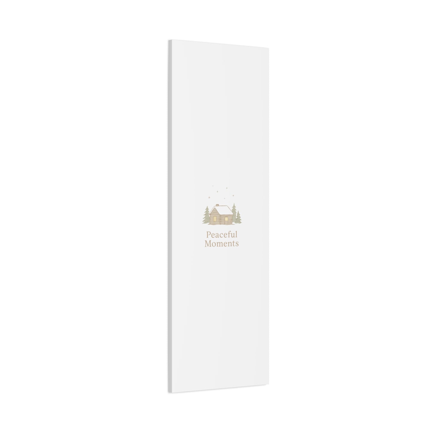Peaceful Moments Cabin Canvas-Canvas-Haxberry-Printify