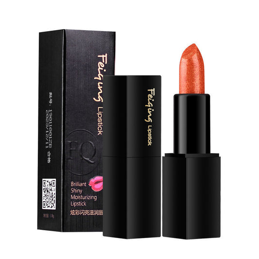 Fine glitter lipstick and eye shadow in one product