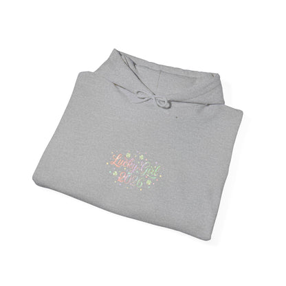 Lucky Girl 2026 Hoodie | manifest luck, 2026 lucky charms-Hoodie-Haxberry-Printify