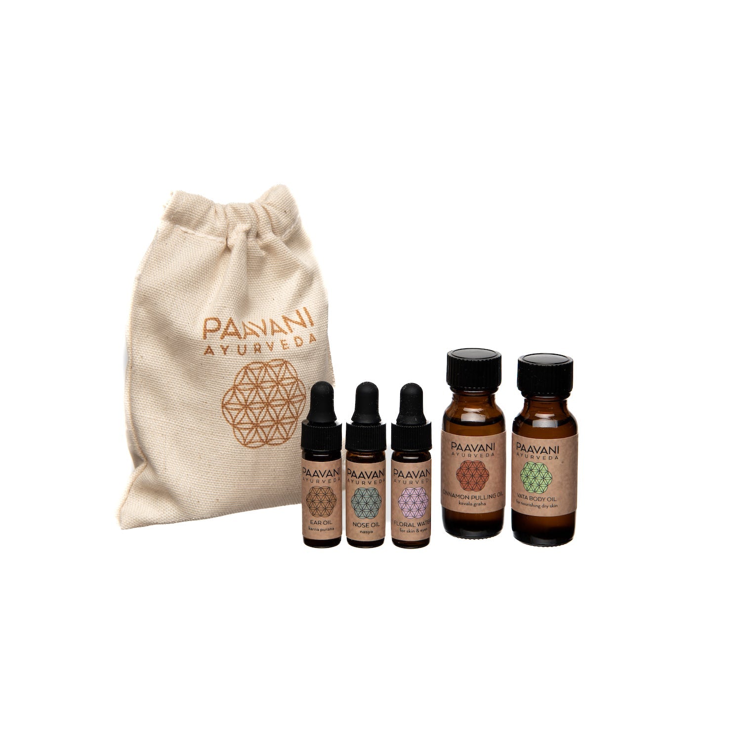 Dinacharya Ritual Kit | Ayurvedic Daily Self-Care for Balance & Vitality-variable-Haxberry-Paavani Ayurveda Skincare and Wellness