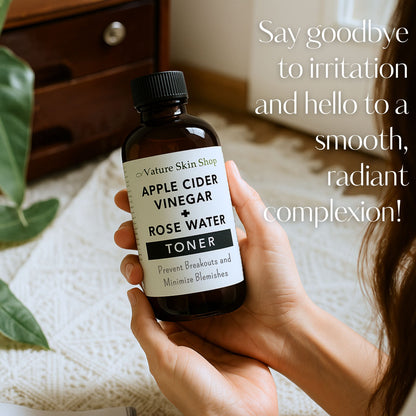 Balancing Apple Cider Vinegar & Rose Water Toner-2792-Haxberry-Nature Skin Shop