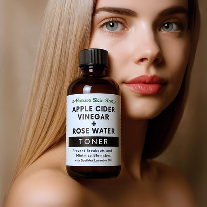 Balancing Apple Cider Vinegar & Rose Water Toner-2792-Haxberry-Nature Skin Shop