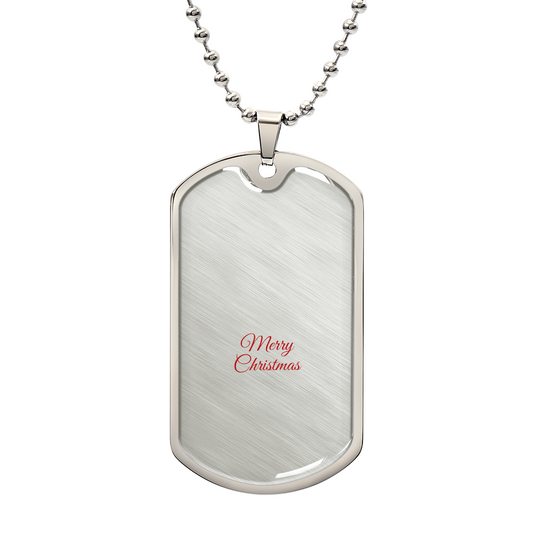 Luxury Graphic Dog Tag Necklace