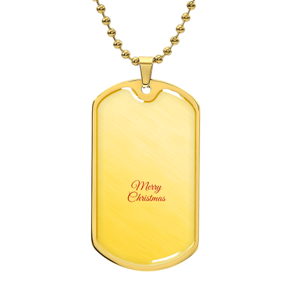 Luxury Graphic Dog Tag Necklace