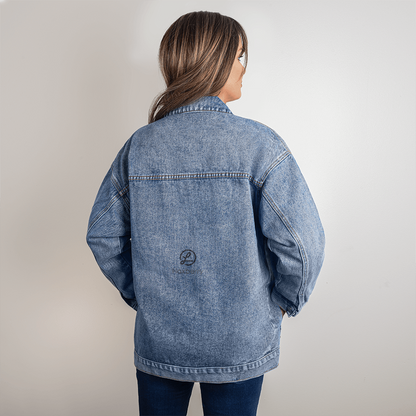 Oversized Women's DTG Denim Jacket