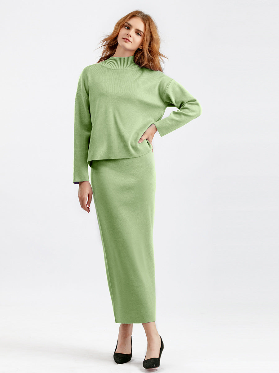 Loose long dress set-Drees-Haxberry-Haxberry