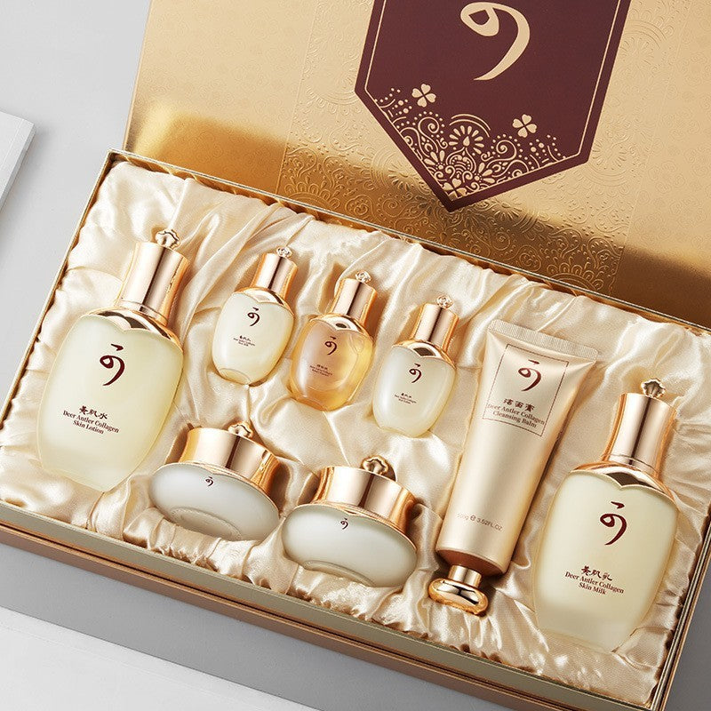 Men's skin care products-Men's T-Shirt | GILDAN 5000-Haxberry-Product specifications:Deer Antler Skin Care 8pcs-Haxberry